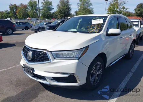 2017 Acura Mdx z USA, uszkodzony, nr VIN 5FRYD3H33HB006412